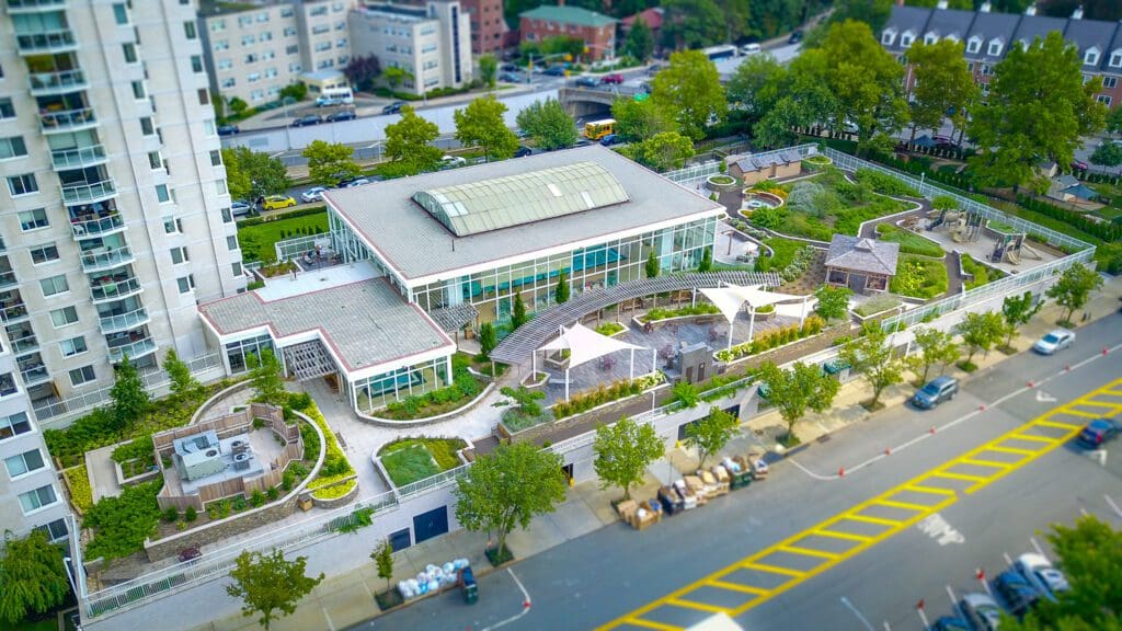 riverdale plaza green roof project