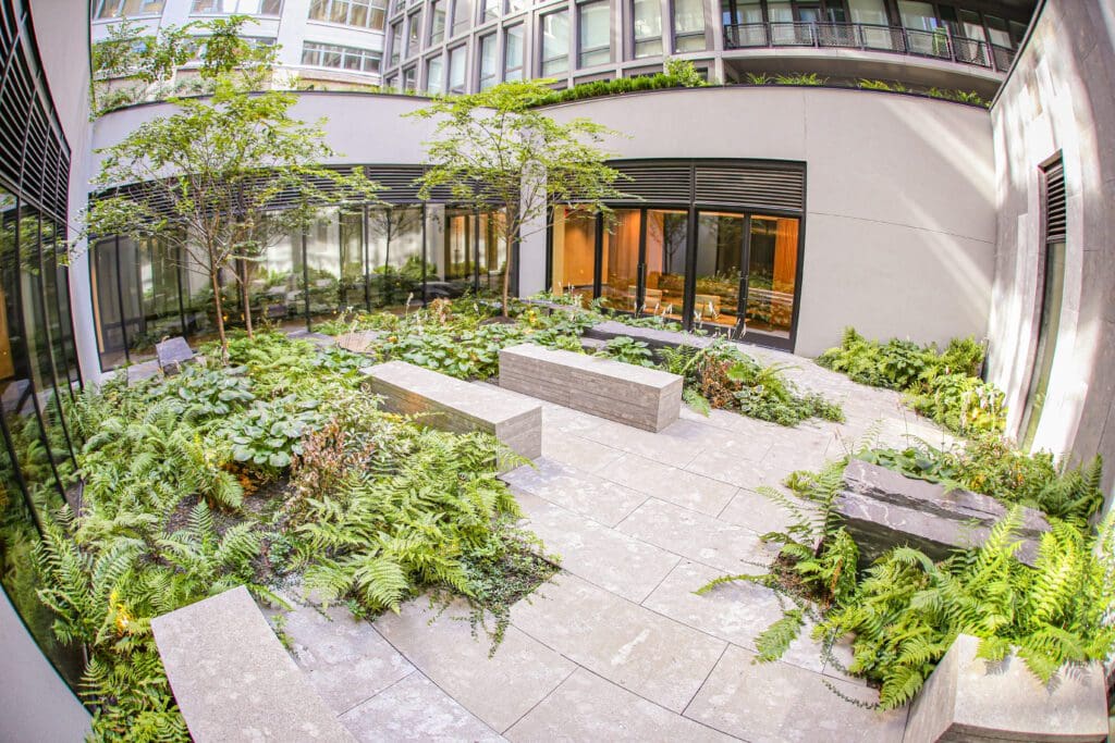 Toll Brothers Green Roof Garden